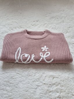 Staroružový svetrík Love - 4