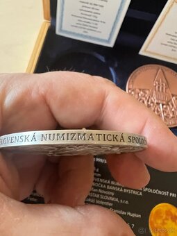 Výročie 80 rokov 1945-2025 - medaile pobočky SNS Banská Byst - 4