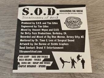 S.O.D. / YELLOW MACHINEGUN - 1999 split 7"EP - 4