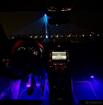 Bezdrôtové RGB LED diódy do interiéru auta - 4