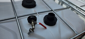 IBC kontajnery (600l.) - biele - 4