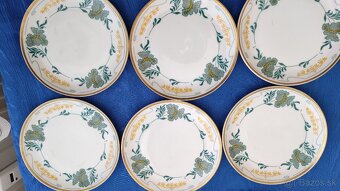 Kávová súprava, dezertné taniere - 4