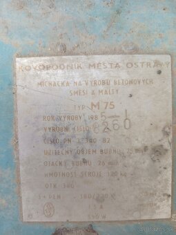 Stavebná miešačka - 4