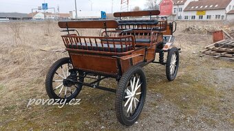Velká bryčka B 80 za veľké kone pre 6 osôb - 4
