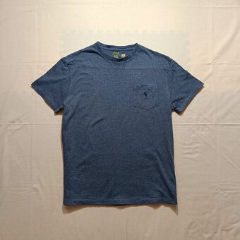 Polo Ralph Lauren sivé tričko s krátkym rukávom M - 4