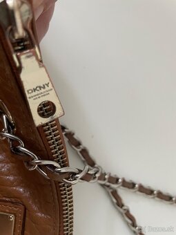 Kabelka DKNY horčicovej farby - 4