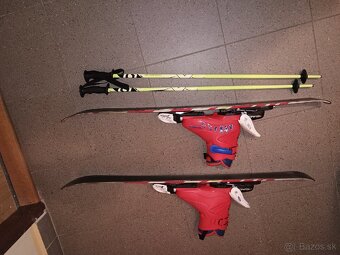 Detský lyžiarsky set ,( lyže 97 CM, lyžiarky, paličky) - 4