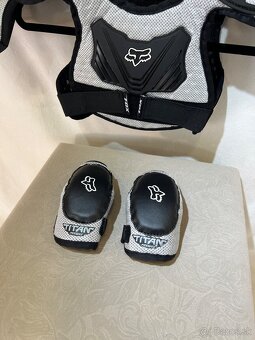 Detský chránič Fox Peewee Titan Rost Deflektor - 4