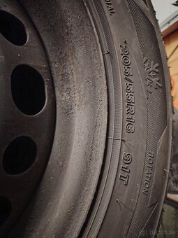 zimné pneumatiky DAYTON 205/55 R16 91T na diskoch - 4