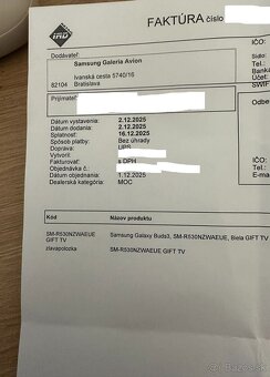 Samsung Galaxy Buds3 – biele (nové, nerozbalené, záruka) - 4