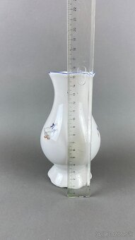 Váza s motívom husí, modrá linka, MZ - 4