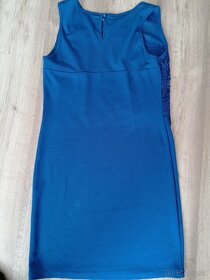 Dámske modré šaty. Veľkosť:42 - 4