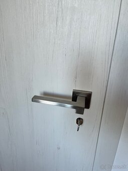 Nova kľučka na dvere strieborna 7 ks - 4