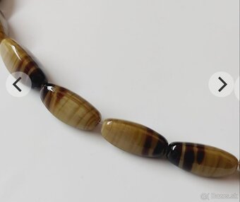 Krasny bižuterny nahrdelnik dlžka 43cm - 4