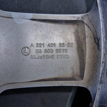 Disky Mercedes 5x112 R19 8,5J ET43 - 4