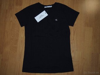 Calvin Klein dámske čierne tričko - 4