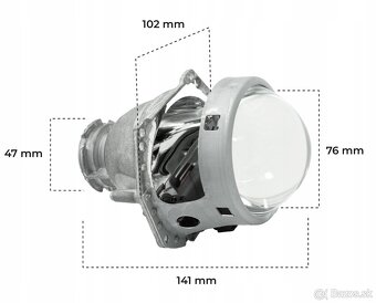 Projektory Bi-Xenon D1S D2S 3R G5 Blue Regenerácia svetlomet - 4