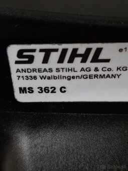 Stihl ms 362 C motrova pila v zaruke - 4