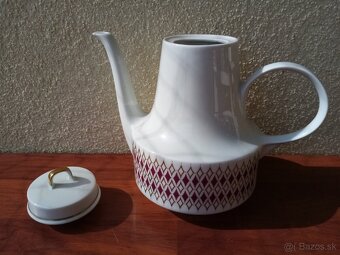 Stará porcelánová čajová súprava z bývalej GDR - 4