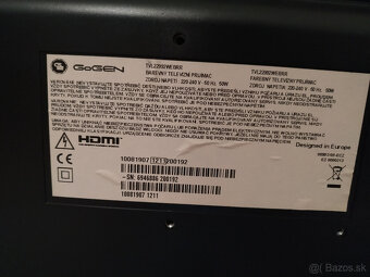 Televízor GoGEN- malý 22´´( 56 cm) - 4