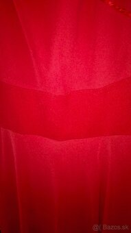 Dámske červené šaty L - 4