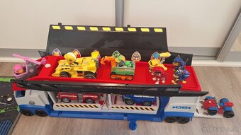 Nákladné auto, autá, figúrky - 4