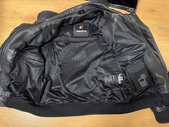 Kožená moto bunda vel 54 XL - 4