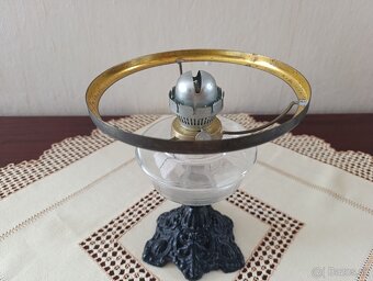 Starožitná petrolejová lampa - 4