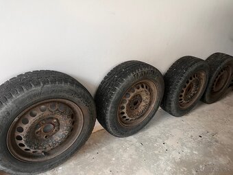 195/65 R15 Zimné pneu a disky - 4