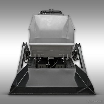 Benzínový minidumper JANSEN RD-600s s lyžicou - 4