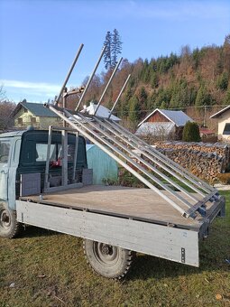 Predám UAZ 452-prerobený na valník s vyklápacou korbou - 4