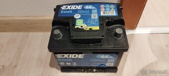 Predám autobatériu EXIDE EXCELL EB442, 44 Ah, 420 A. - 4