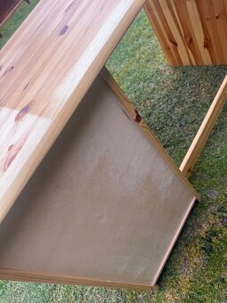 pisaci stôl z borovice - 4