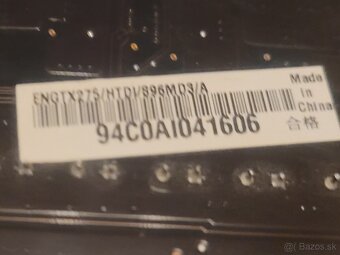 Predám grafiku ASUS GTX 275 / 100% stav - 4