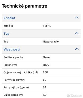 fajná naparovacia žehlička - 4