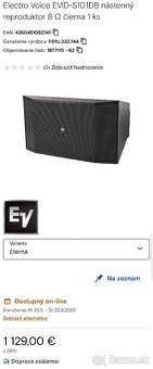 Reproduktor Electrovoice Evid S10.1DB - 4