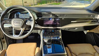 Audi Q8 na predaj, svetla koža, natáčacia zad.náp., odp DPH - 4