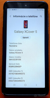 Samsung Galaxy XCover 5 4gb/64gb pekný stav - 4