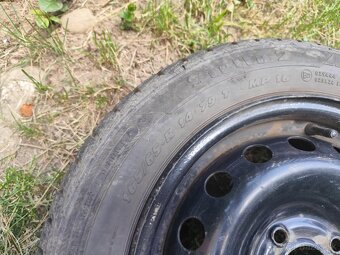 Predám plechové disky 165/65 R14 - 4