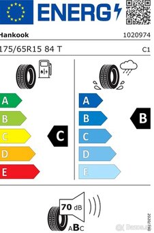letné pneumatiky Hankook Kinergy Eco2 175/65R15 - sada 4ks - 4