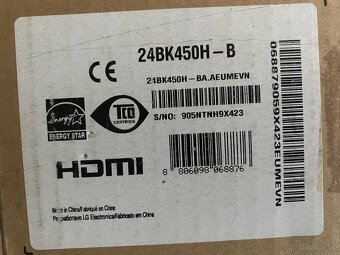 Predám 24" LED Monitor LG - 4