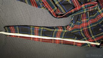 Kockované šaty M - 4