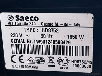 Kávovar SAECO INTELIA - 4