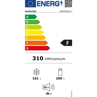 Vstavaná chladnička s mrazničkou Whirpool - 4
