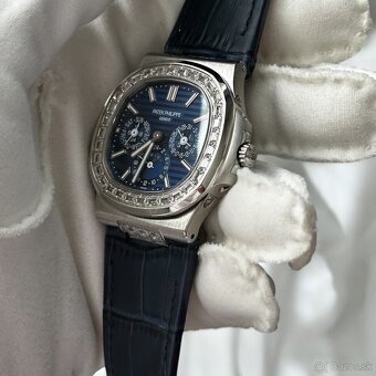 Patek Philippe Nautilus Blue/Diamond - 4