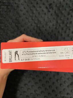 Kompresné pančuchy tehotenské MAXIS Brillant - 4