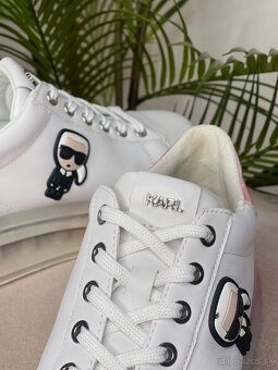 Kožené sneakersy Karl Lagerfeld Kapri Kushion KL62689-01I - 4