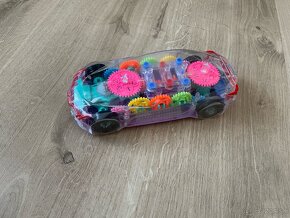 Drevené autíčka, hot wheels autá, hracie auto - 4