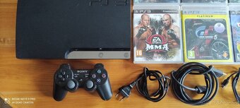 Ps3 slim 320gb+hry - 4