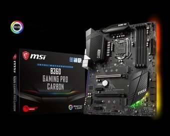 MSI B360 Gaming Pro Carbon (intel 8. a 9. gen) - 4